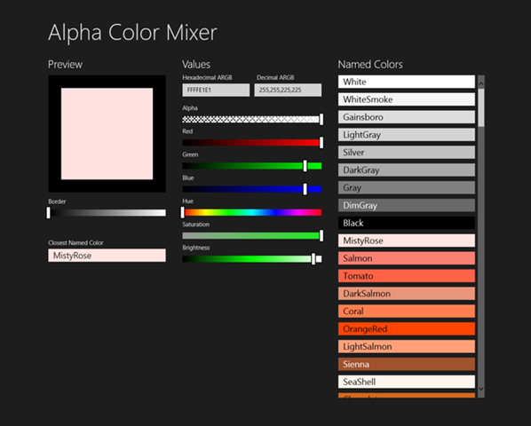 Alpha Color Mixer | Dave's Blog
